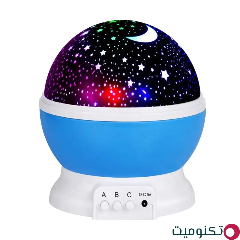 چراغ خواب کودک چرخشی LED