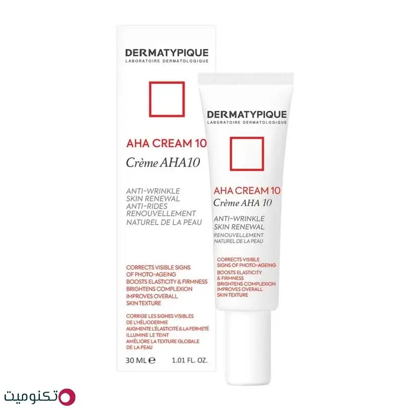 کرم لایه بردار پوست درماتیپیک مدل AHA10