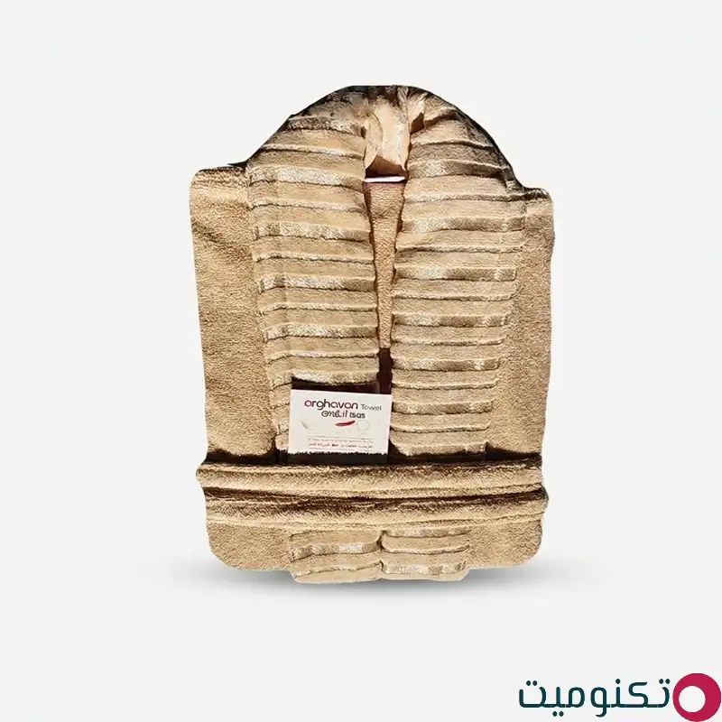 حوله تن پوش پالتویی سایز 125 ارغوان مدل هرمس
