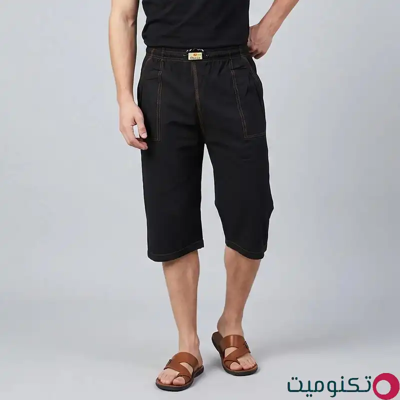 شلوارک راحتی مردانه پنبه‌ای مدل شایان