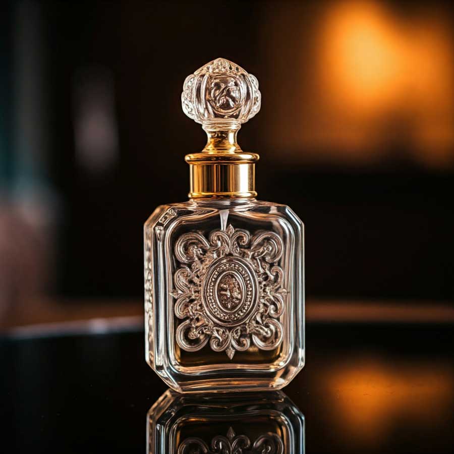 مزایای دکانت عطر. تصویر یک عطر