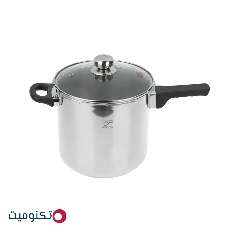 زودپز پارس استیل مدل کف دو لایه آلومینیومی گنجایش 7 لیتر