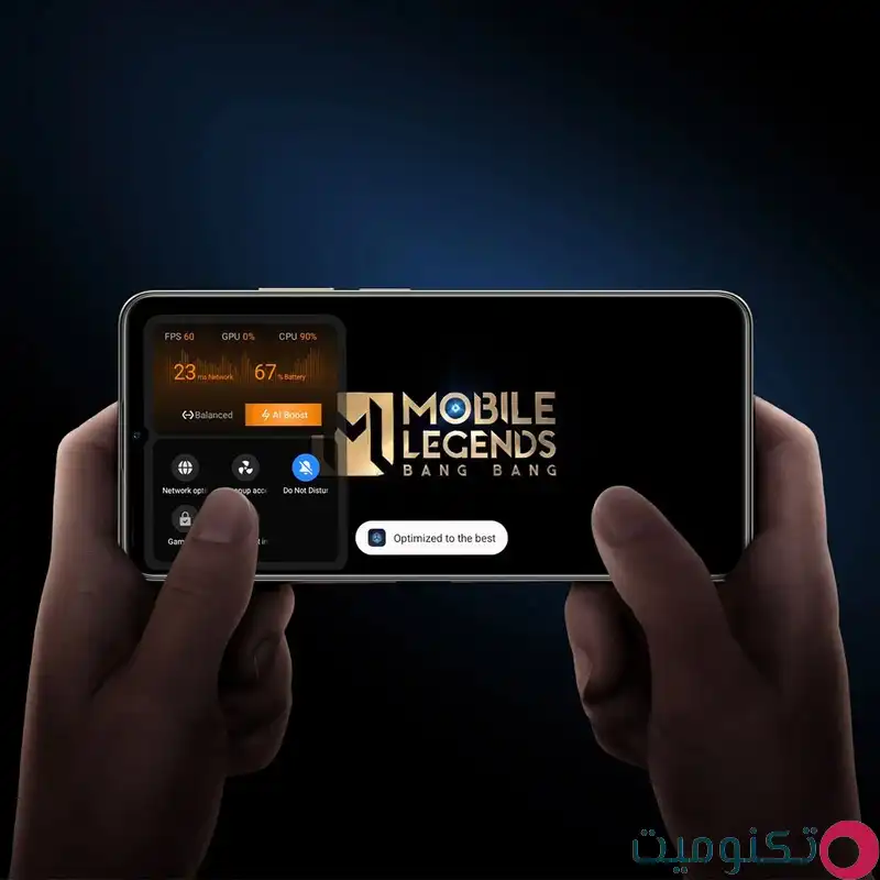صفحه نمایش گوشی ریلمی C61