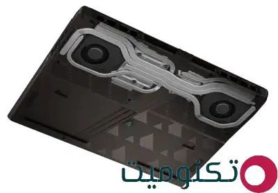 سیستم خنک‌کننده لپ تاپ MSI Vector 17 HX AI A2XWJG-Core Ultra 9