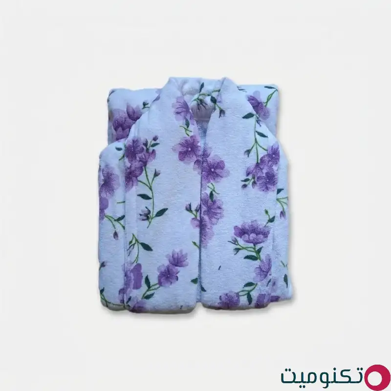 حوله تن پوش طرح Flower، کد 2024، پنبه