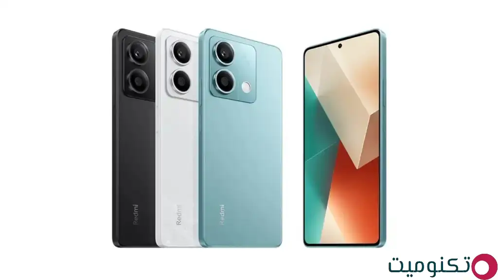 طراحی و وزن گوشی شیائومی Redmi 13